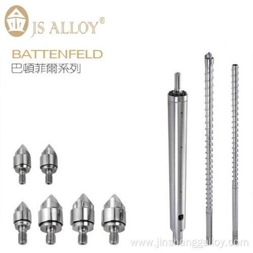 Haitian single screw and barrel from JS-ALLOY